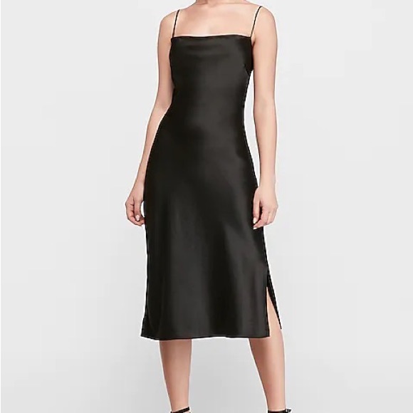 Express Dresses & Skirts - Express XS mauve midi slip dress